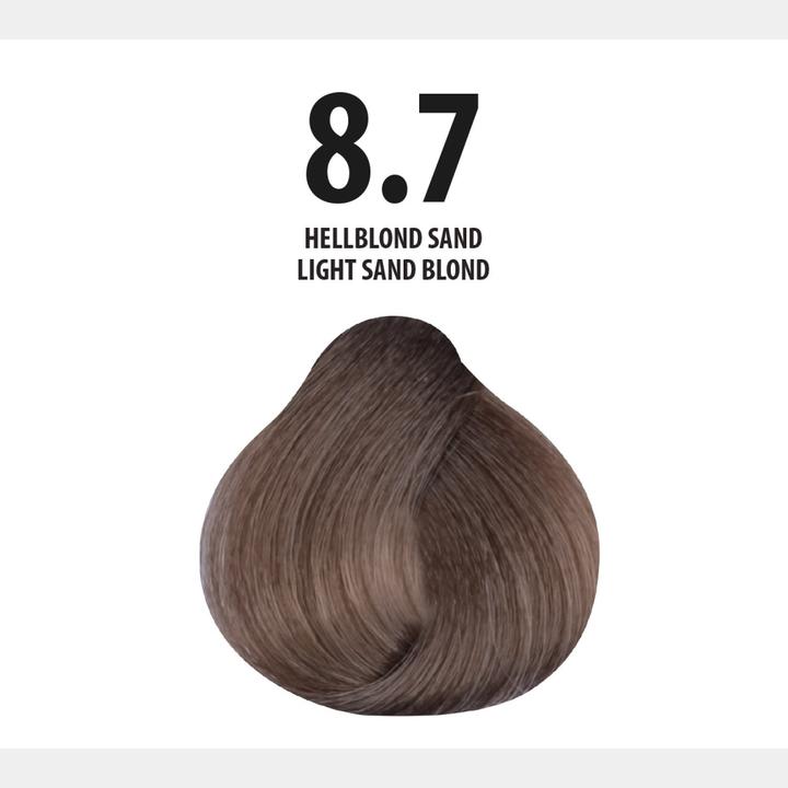Produktbild FemMas 8.7) Haarfarbe Hellblond Sand 100ml (Hellblond sand)