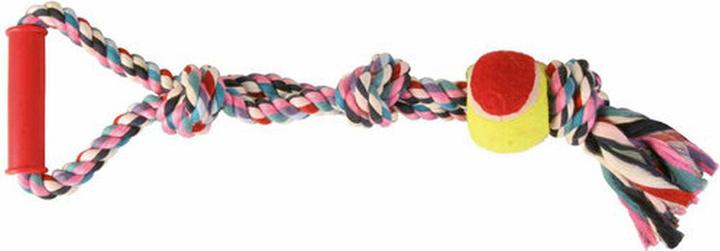 Produktbild Trixie Zahnknoten mit Tennisball 50cm