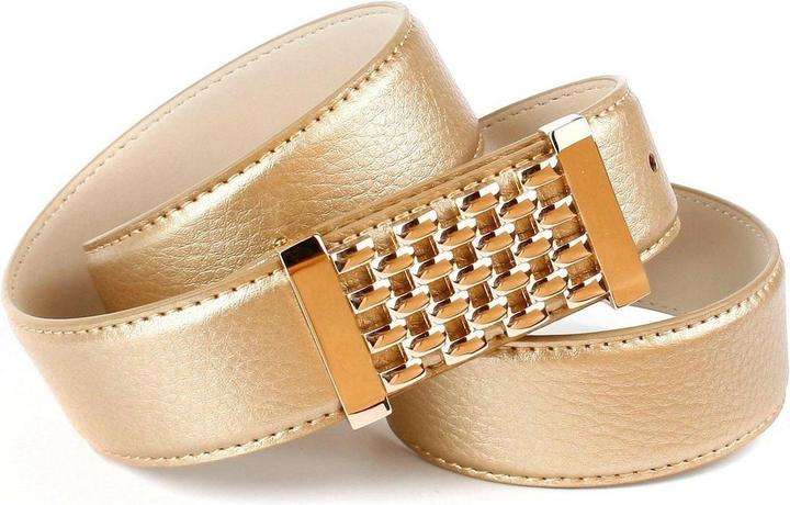 Actual product image Anthoni Crown Leather Reversible Belt