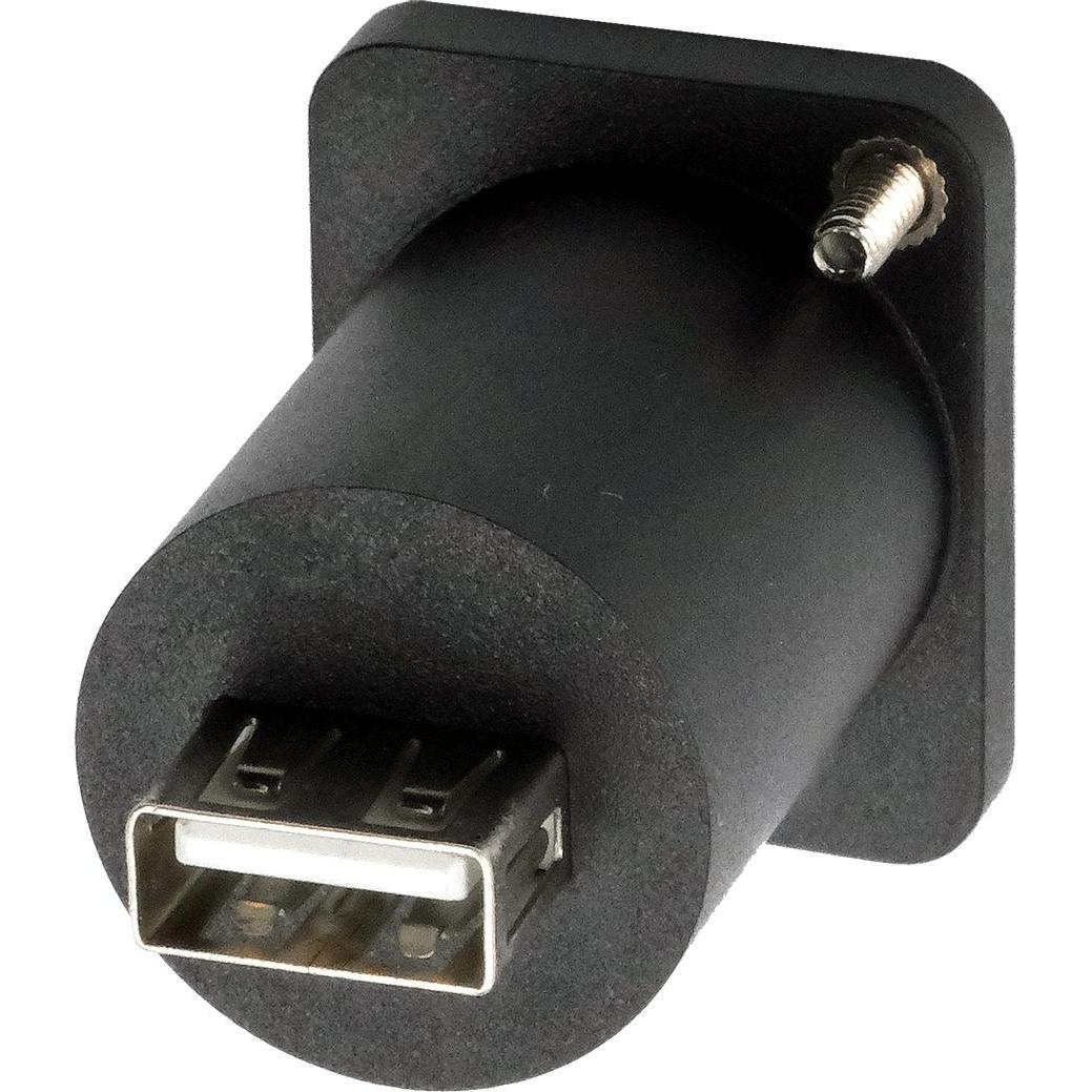 Thumbnail - Exsys D-Typ Adapter USB-B - USB-A (USB-A), Data + Video Adapter