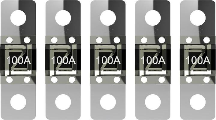 Actual product image Offgridtec Set of 5 MIDI fuse 100A 58V (100 A)