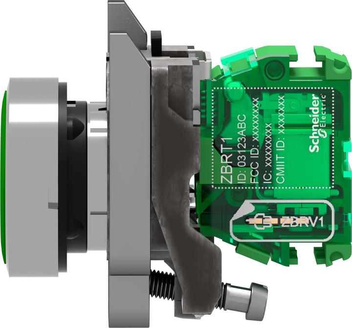 Actual product image Schneider Electric Transmitter head ZB4R green