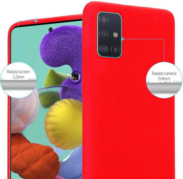 Actual product image Cadorabo TPU Frosted Cover (Samsung Galaxy A51 5G)