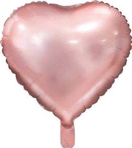 Produktbild Partydeco Herzballon Rosegold 45cm (1 x)