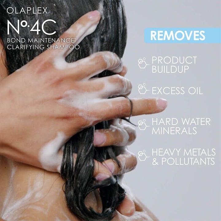 Actual product image Olaplex No. 4C Bond Maintenance Clarifying Shampoo (250 ml, Liquid shampoo)