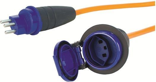 Actual product image Steffen Industrial extension cable EPR-PUR 3x2.5mm2 5m T23 IP55 (5 m, Type 23)