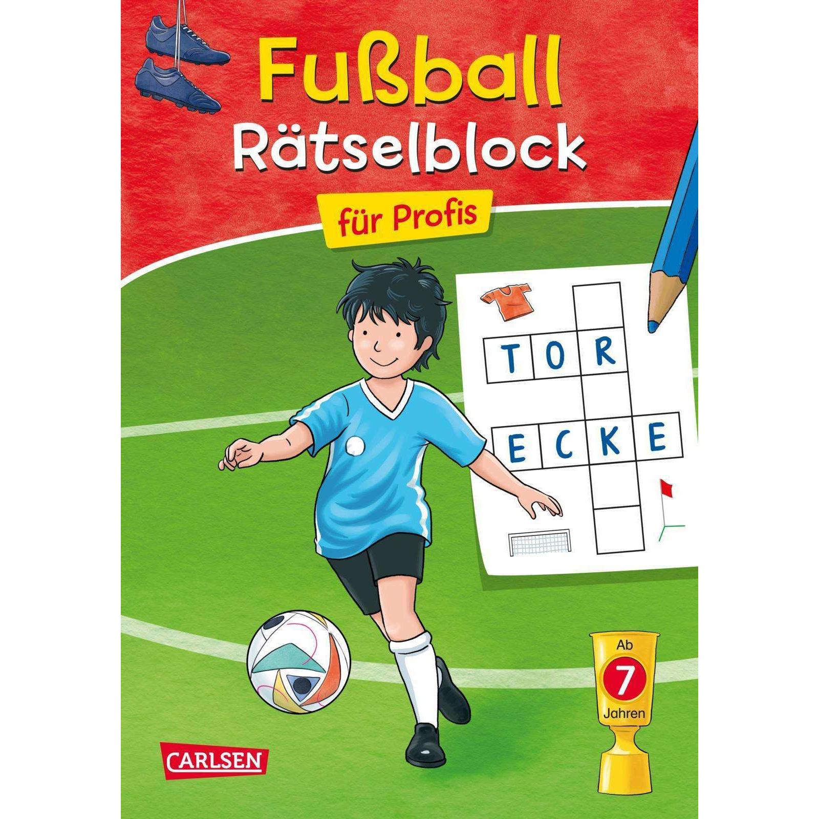 Fussball-Rätselblock für Profis, Kinderbücher von Laura Leintz, Uli Velte