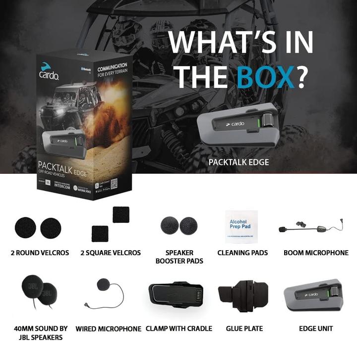 Produktbild Cardo Edge Single Orv (1er Set)