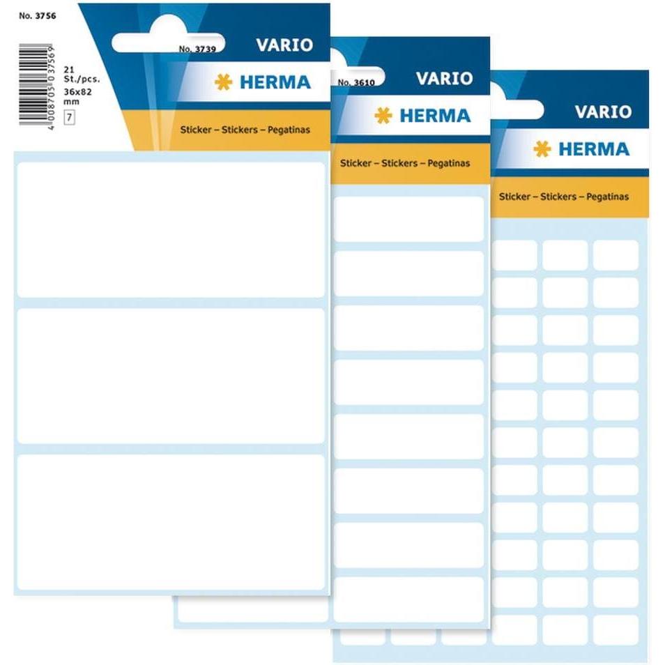 Herma, Etiketten, Vario Haftetiketten, Kleinpackung