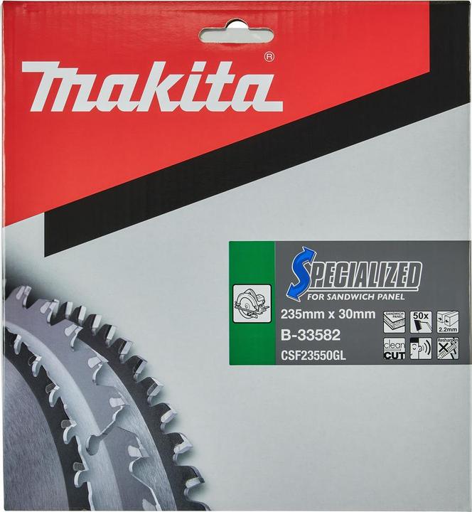 Productafbeelding Makita SPECIALIZED zaagblad 235x30x50Z