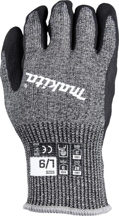 Produktbild Makita Zubehör P-84729 Arbeitshandschuh hoher Schnittschutz Grösse L (9)