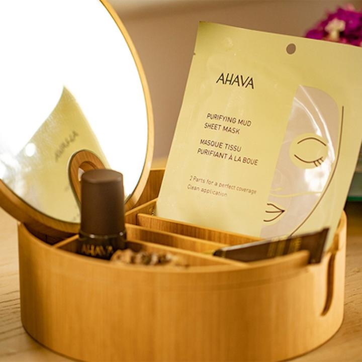 Actual product image Ahava Sheet Mask Purifying Mud - Single Fleece Mask (18 g)