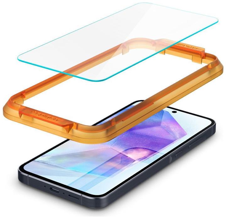Immagine prodotto Spigen ALM Glas.Tr Sam A55 5G 2szt. szkło hartowane AGL07775 (2 pz., Samsung Galaxy A55)