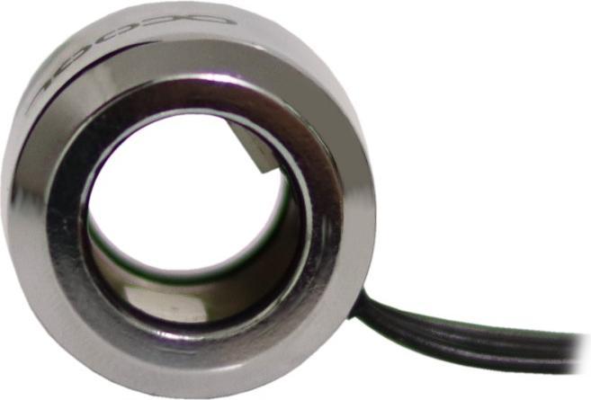 Produktbild Alphacool Aurora HardTube LED Ring 13mm Chrome - Digital RGB