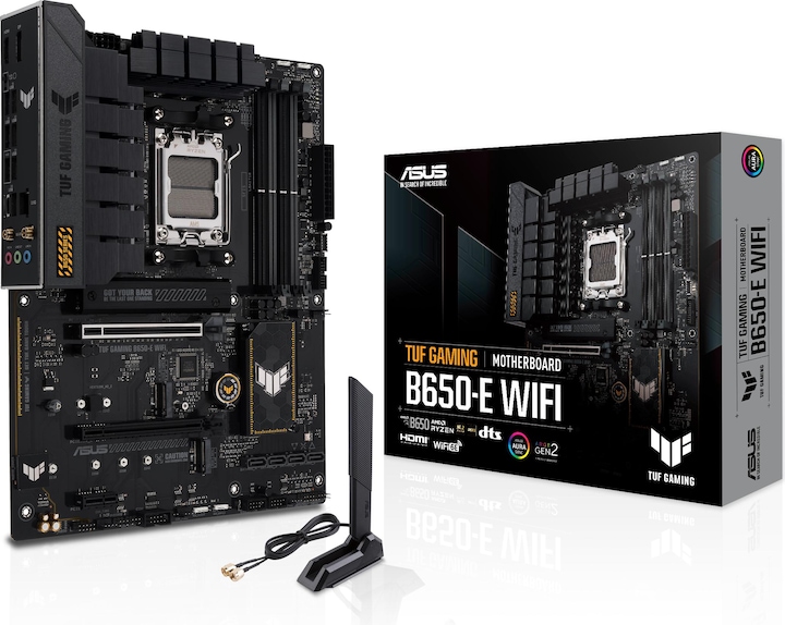 Produktbild ASUS TUF GAMING B650-E WIFI (AM5, AMD B650, ATX)