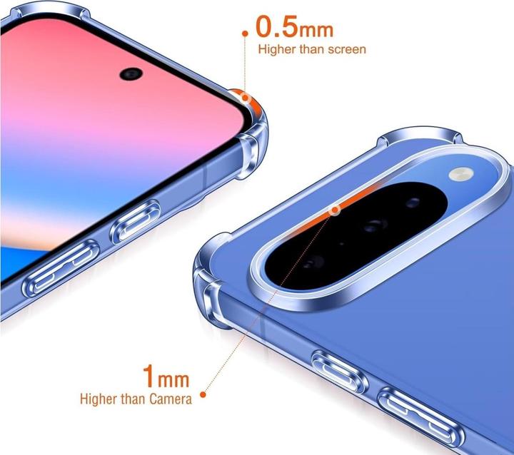 Produktbild Screenguard Crystal Soft Airbag Bumper Hülle (Google Pixel 10)