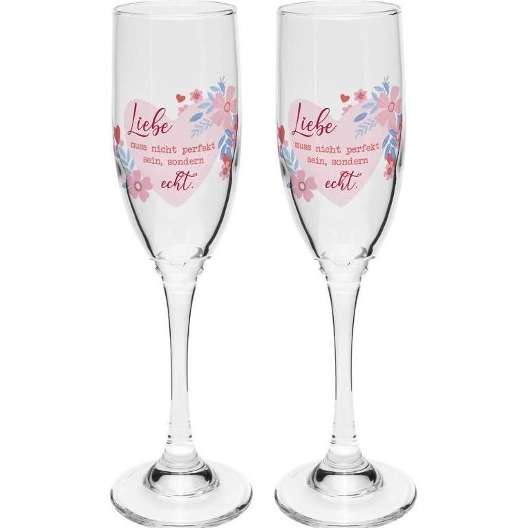 Sheepworld Sektglas Set Motiv ECHT.48570, Weingläser