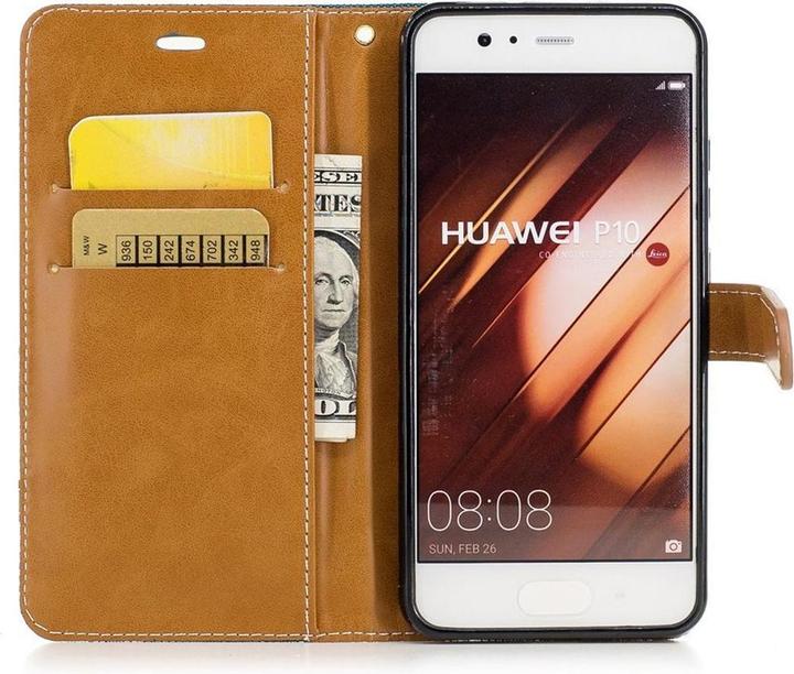 Produktbild König Design Hülle Handy Schutz für Huawei P10 Case Cover Tasche Wallet Etui Handyhülle Neu (Haier P10)