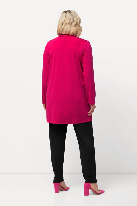 Produktbild Ulla Popken Jerseyjacke, offene Form, V-Ausschnitt (58)