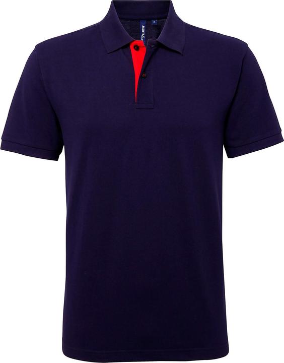 Navy blue, Red