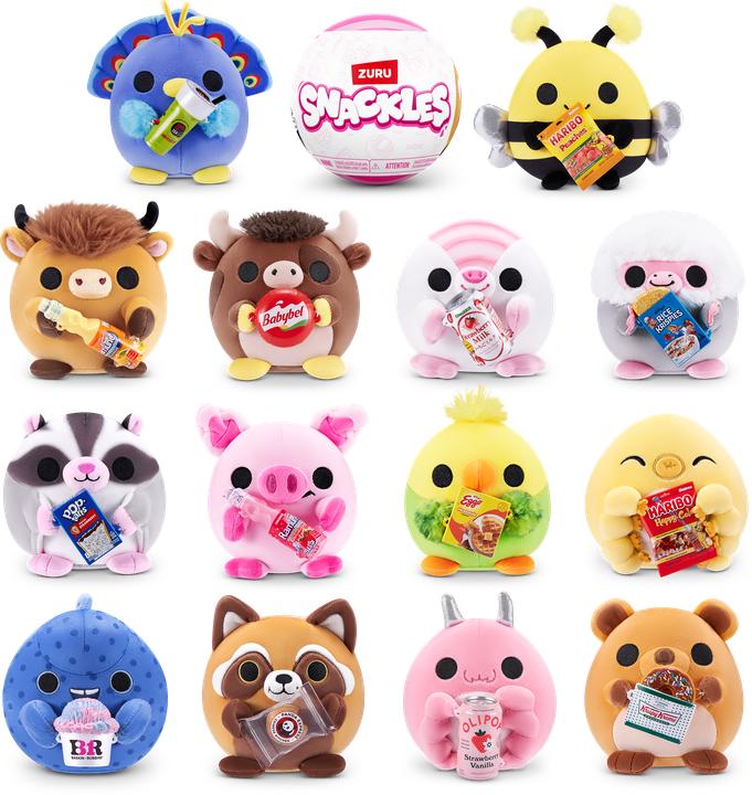 Actual product image Zuru Snackles - Series 2 ( assorted article, one figure)