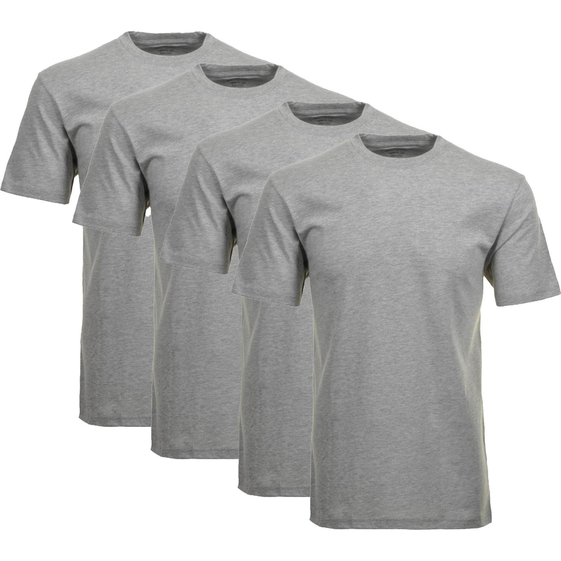 Ragman, Herren, Shirt, T-Shirt Casual Bequem sitzend, Grau, (XXL)