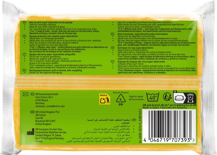 Valori nutrizionali e ingredienti Scotch-Brite - (10 pz.)