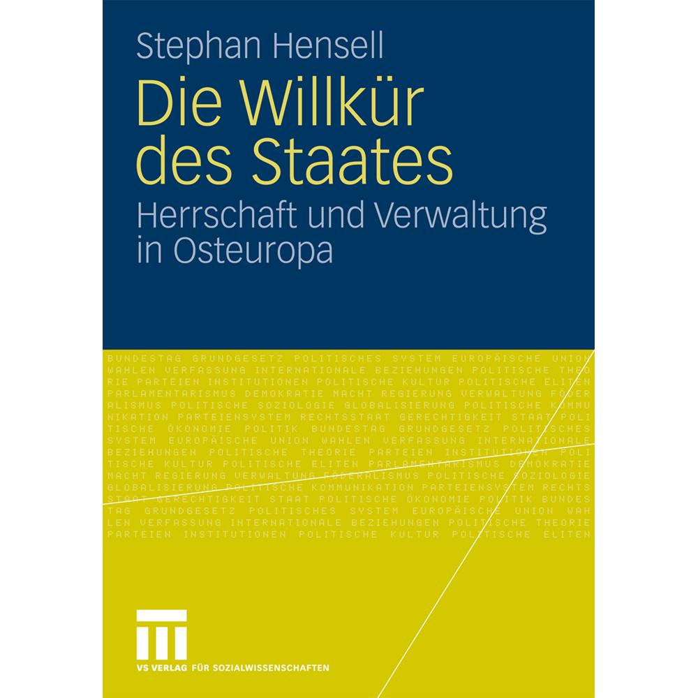 Thumbnail - Die Willkür des Staates, Fachbücher von Stephan Hensell