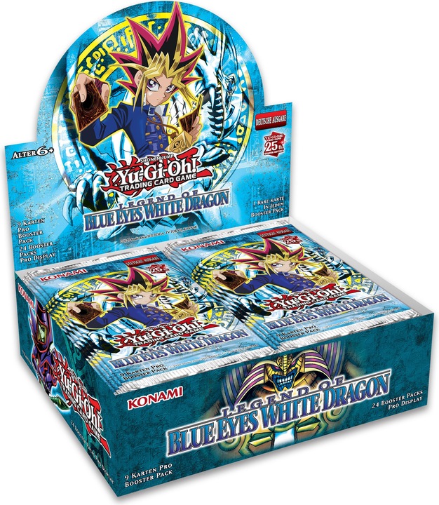 Produktbild Konami Legend of Blue-Eyes White Dragon Booster Display 25th Anniversary (Deutsch)