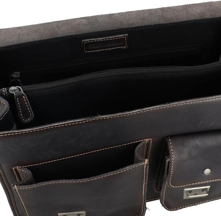 Actual product image Greenburry Briefcase Buffalo 1128 Folder XXL