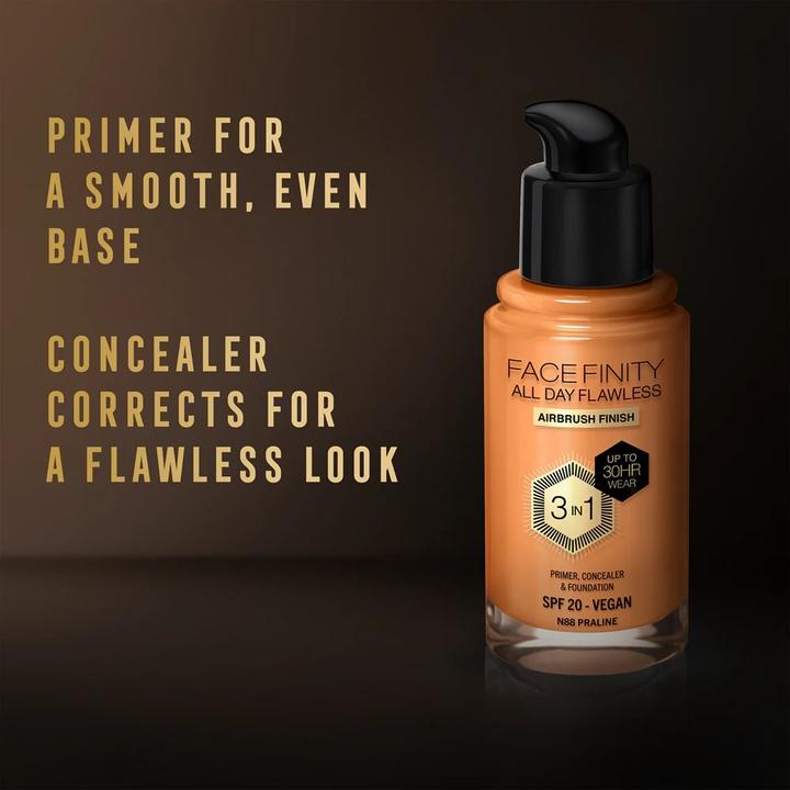 Actual product image Max Factor Facefinity All Day Flawless (N88 Praline)