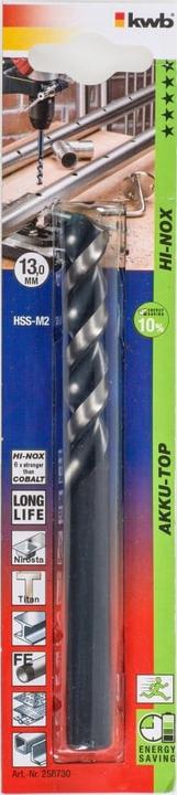 Actual product image kwb HI-NOX HSS drill 13 mm (13 mm)
