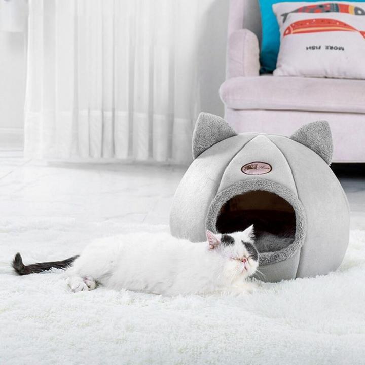 Produktbild Hermex Katzenbett Katzennest Katzensofa Katzenhaus Katzenliege Katzenhöhle (Katze)