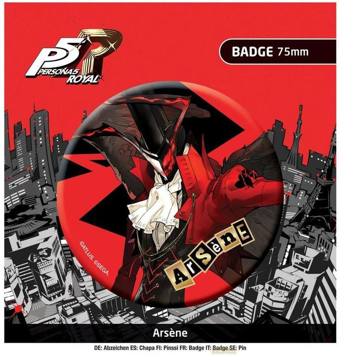 Produktbild POPbuddies Persona 5 Royal Ansteck-Button Arséne