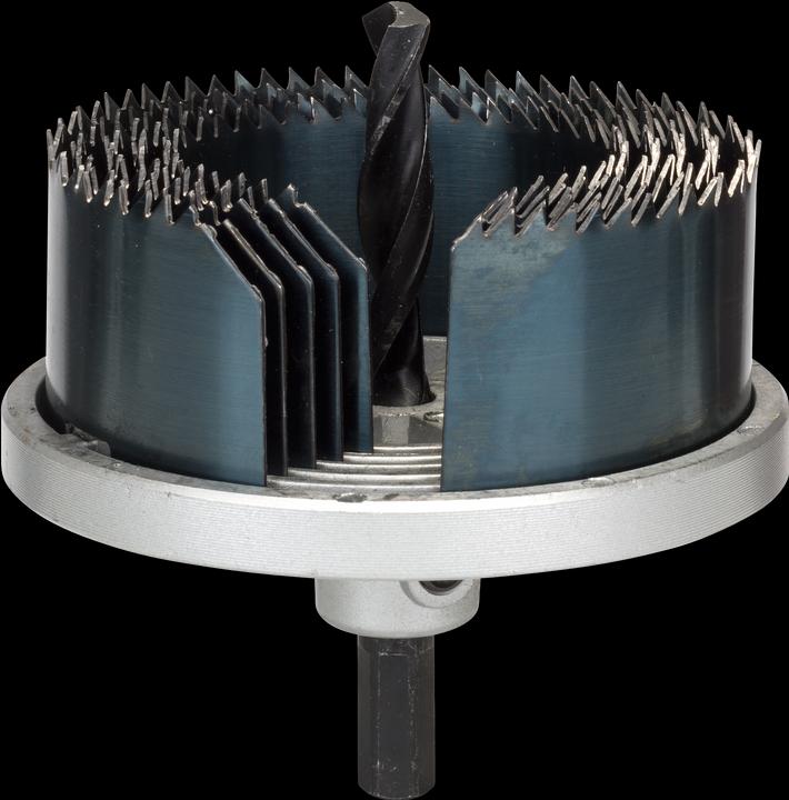 Bosch Zubehör Hole saw set, 5-piece, diameter: 60 - 92 mm (83 mm, 60 mm, 68 mm, 92 mm, 75 mm)