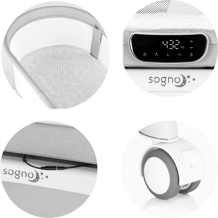Actual product image Chipolino Beistellbett Sogno 2 in1