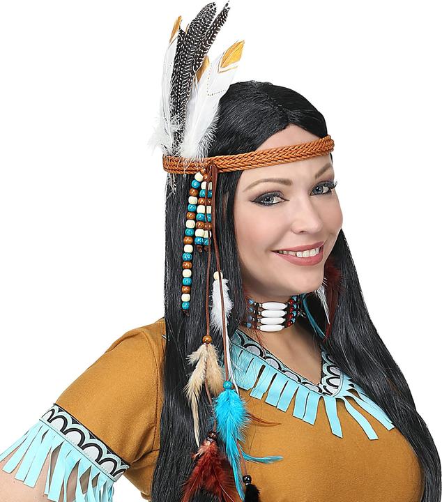 Produktbild Widmann Indianerfedern Set