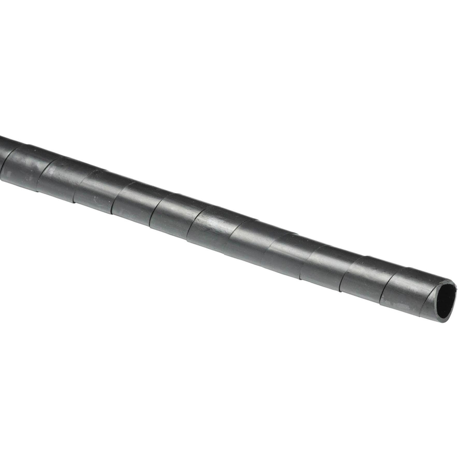 Steffen, Canale passacavi, Guaina per cavi D-Line Tidy 10-40 x 10-40 mm, 2,5 m, nero (Tubo cavi, 250 cm)