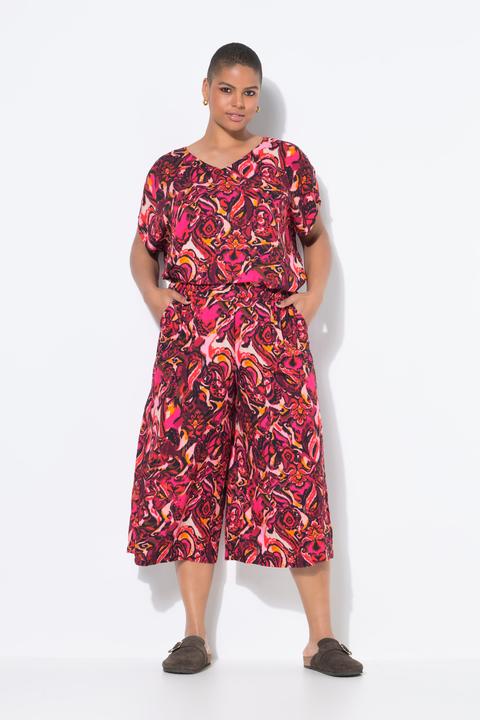 Actual product image Studio Untold Culotte, Wide Legs, Alloverdruck (44)