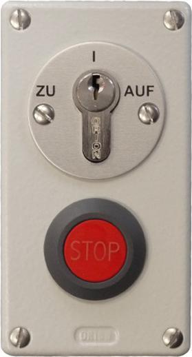 Actual product image Kaiser Nienhaus Gate operator key switch Open