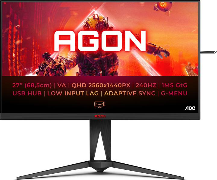 Produktbild AOC Agon AG275QZN/EU (2560 x 1440 Pixel, 27")