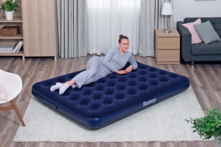 Produktbild Bestway Luftbett Flocked (150 x 200 cm)