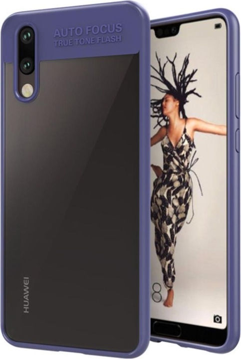 Actual product image König Design Ultra Slim Case for Huawei P20 Pro Mobile Phone Case Protection Cover Bumper Cases Blue (Huawei P20 Pro)