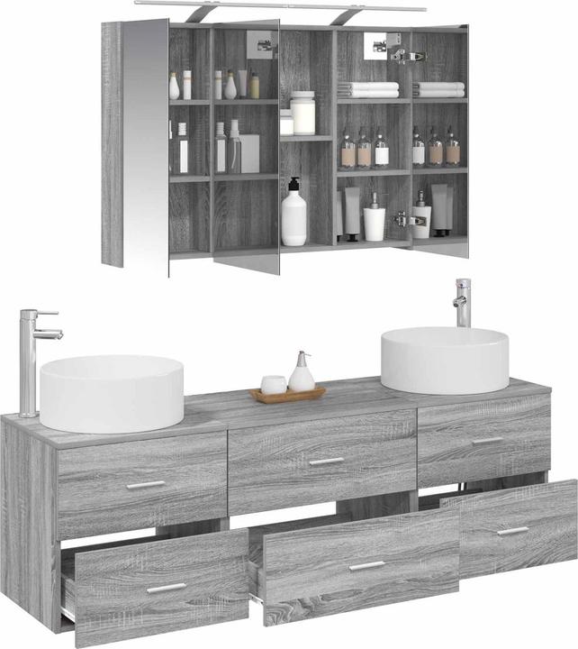 Produktbild vidaXL Badezimmermöbel-Set