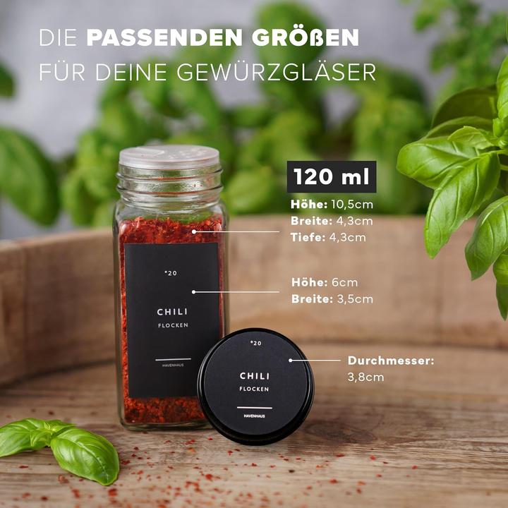 Produktbild Havenhaus 24er Gewürzgläser Set (Diverse Gewürze)