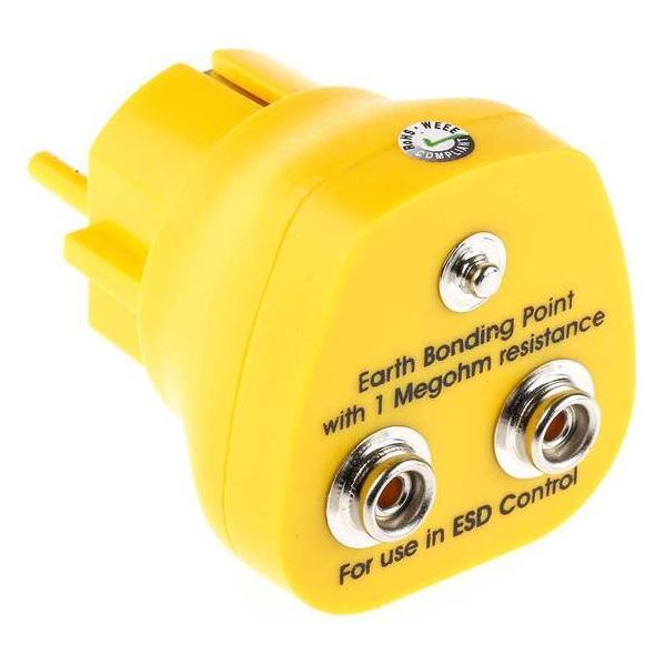 RS PRO ESD Erdungsstecker 1M-Ohm (Statikschutz) (2877543)