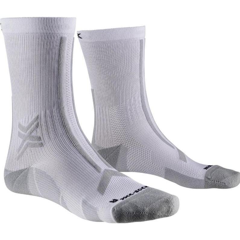 X-Socks, Herren, Sportsocken, Trail Run Discover Crew (45 - 47), Grau
