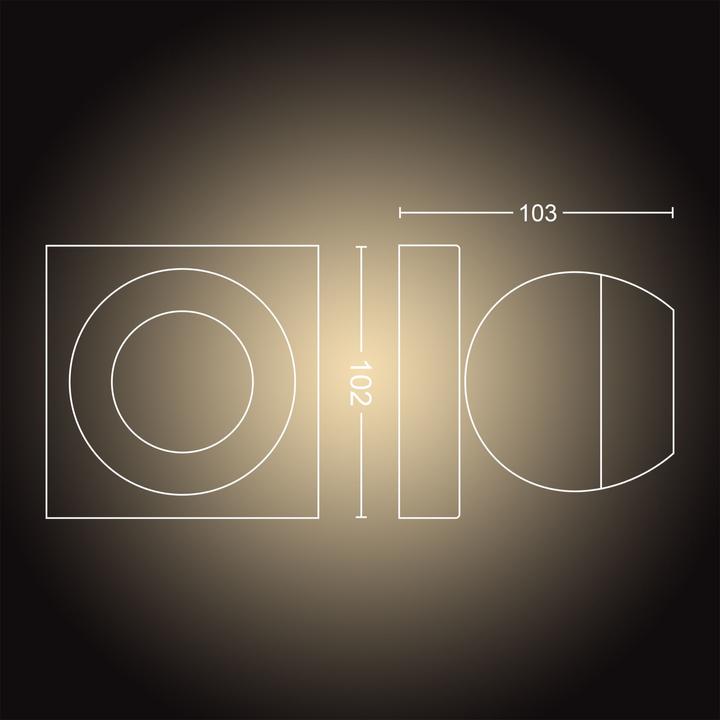 Produktbild Philips Hue White Ambiance Buckram (350 lm, GU10)