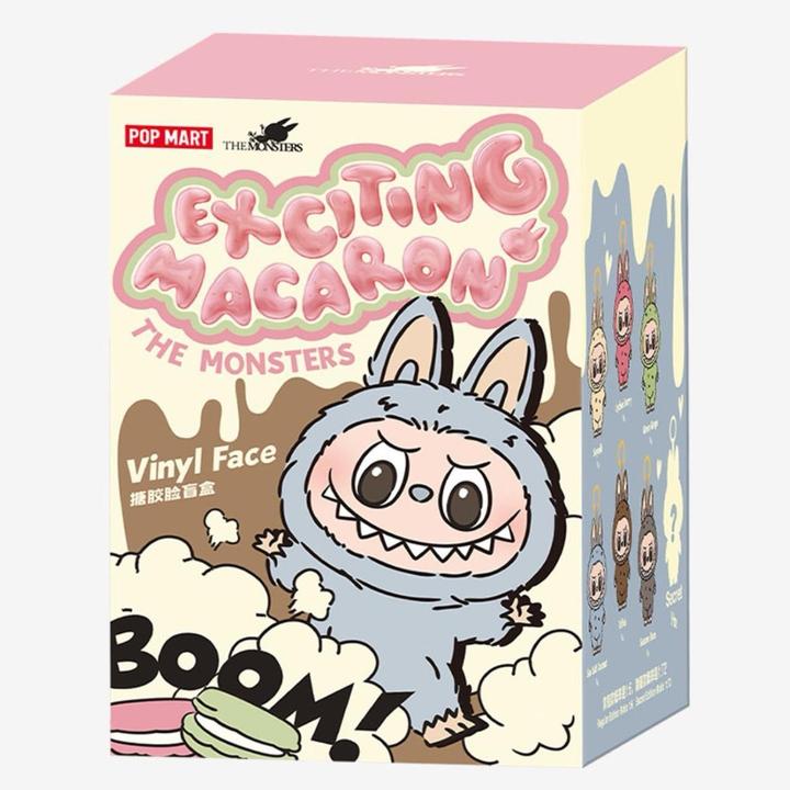 Immagine prodotto Pop Mart Scatola cieca della serie Exciting Macaron di Labubu (17 cm)