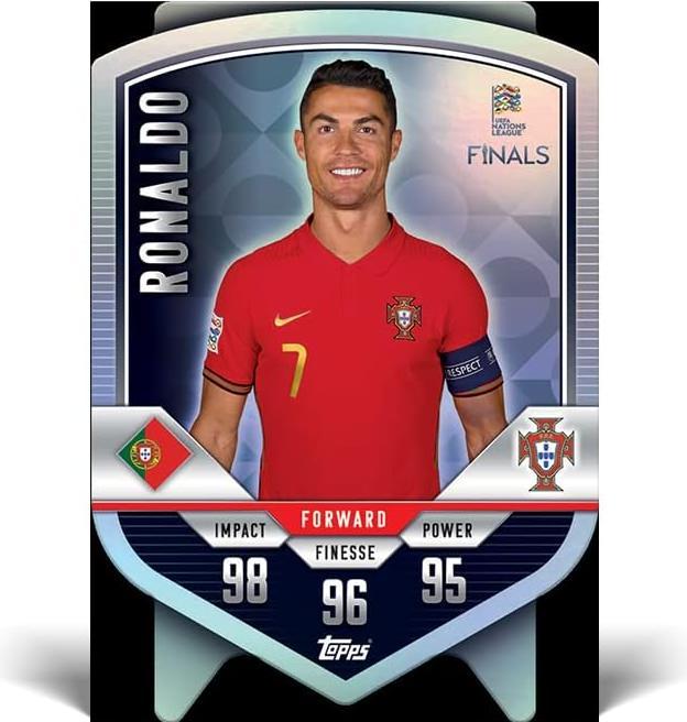 Actual product image Topps Match Attax box with 240 cards (English, Booster Pack)